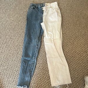 Pacsun high rise straight leg jeans
